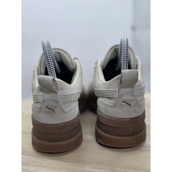 Puma Mayze Oatmeal Platform Shoes Sneakers Suede Size 6 380784-06 - Picture 6 of 9